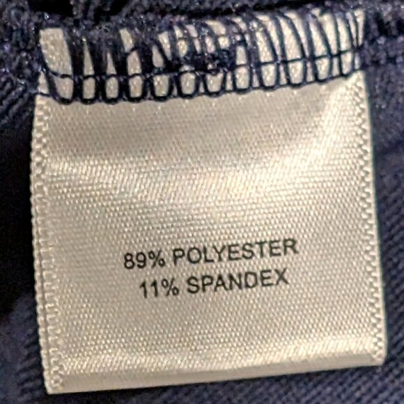 Peter Millar Crown Sport Performance Shirt Men's Size 3XL Navy Blue 1/4 Zip - Picture 10 of 11